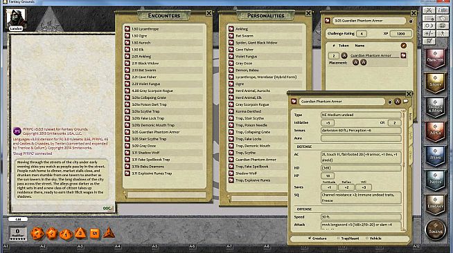 Fantasy Grounds - PFRPG Compatible Adventure: The Lost City of Bransik - One on One Adventure #16