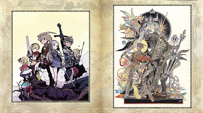 The Legend of Legacy HD Remastered - Art Book