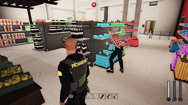 Supermarket Security Simulator
