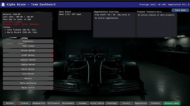 Team Principal: A Racing Manager