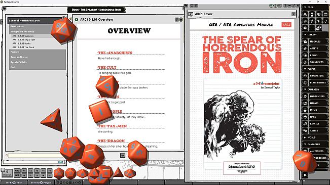Fantasy Grounds - The Spear of Horrendous Iron