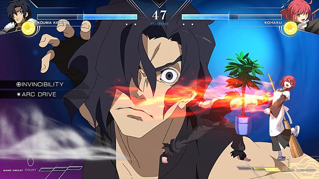 MELTY BLOOD: TYPE LUMINA - Kouma Kishima Round Announcements