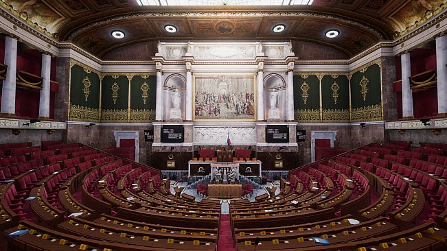 Visite virtuelle de l'Assemblée nationale
