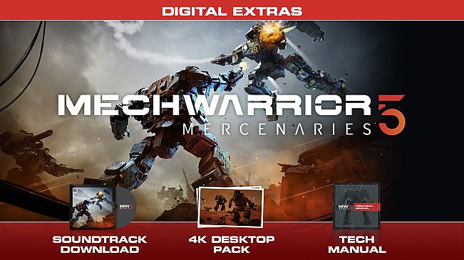 MechWarrior 5: Mercenaries - Digital Extras Content