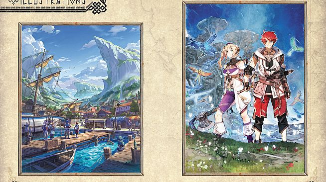 Ys X: Nordics - Art Book