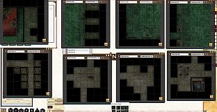 Fantasy Grounds - Pathfinder RPG - Pathfinder Flip-Tiles - Villain Lairs set