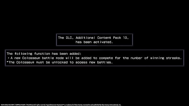 Hyperdimension Neptunia Re;Birth1 Survival Mode