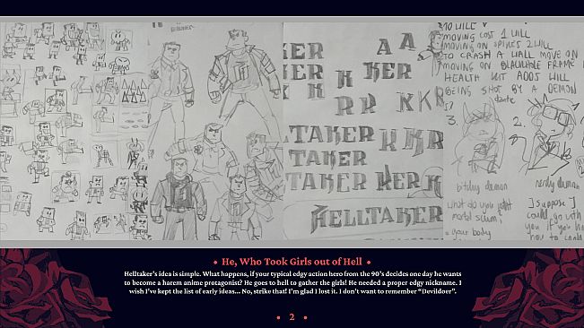 Helltaker: Artbook + Pancake Recipe