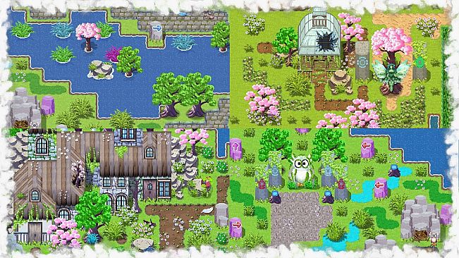 RPG Maker MZ - NEONPIXEL - ANIME FAIRYTALE VALLEY SET