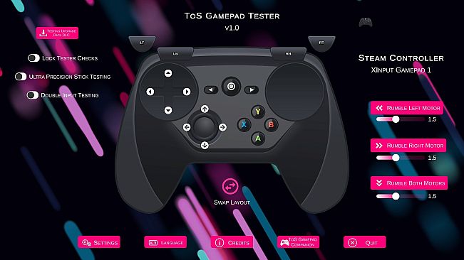 ToS Gamepad Tester