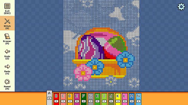 Pixel Cross Stitch - Easter Pack