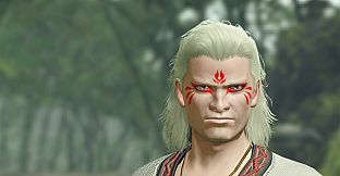 Monster Hunter Rise - "Mizutsune" face paint