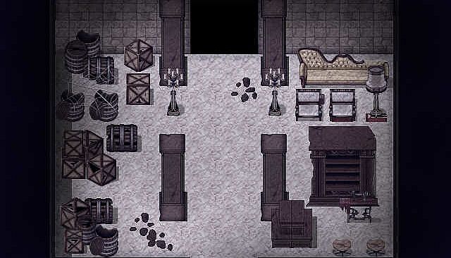RPG Maker MV - KR Haunted House Tileset