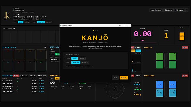 Kanjo Telemetry