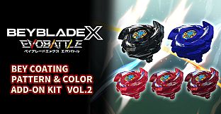 BEYBLADE X EVOBATTLE BEY COATING PATTERN & COLOR ADD-ON KIT VOL.2