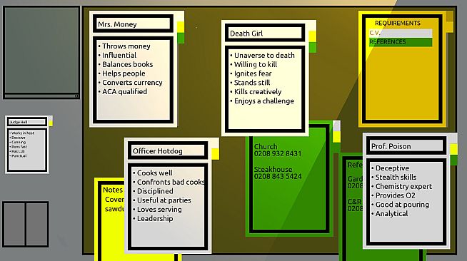 Superhero Recruitment Simulator