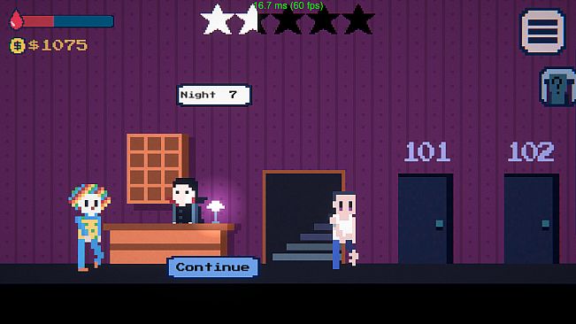 Vampire Receptionist