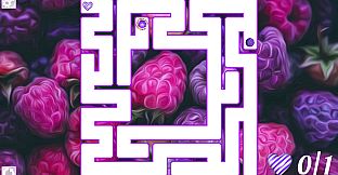 Maze Art: Purple