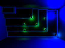 "Glow Ball" - The billiard puzzle game