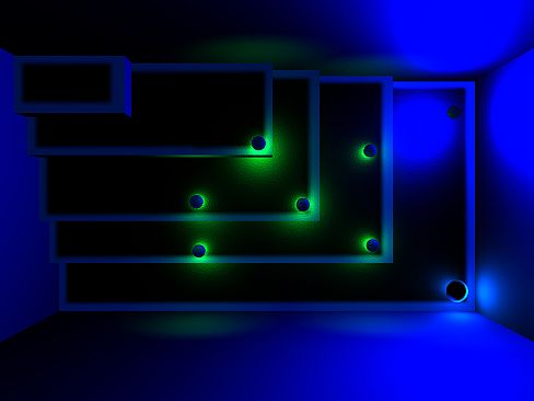 "Glow Ball" - The billiard puzzle game