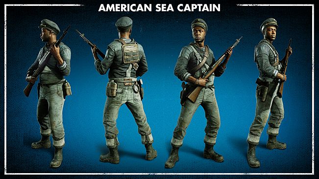 Zombie Army 4: American Sea Captain Character