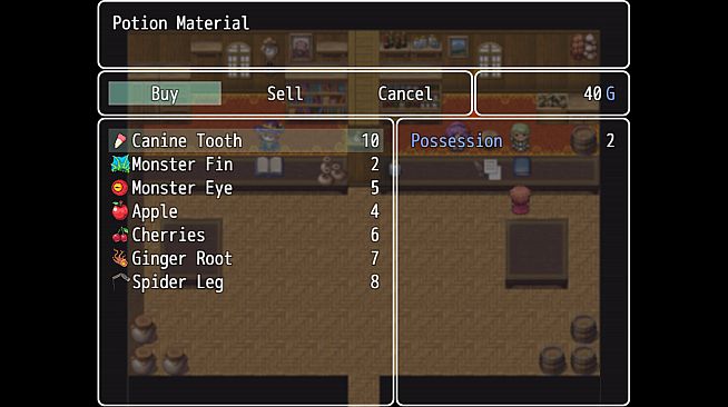 RPG Maker MV - PIXELART MONSTER LOOTS ICONS PACK