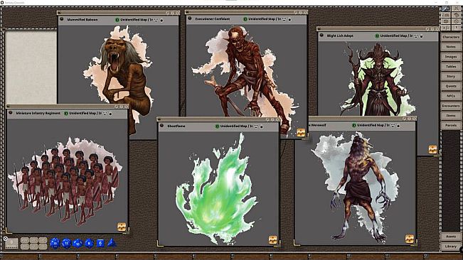 Fantasy Grounds - Ultimate Bestiary: The Dreaded Accursed