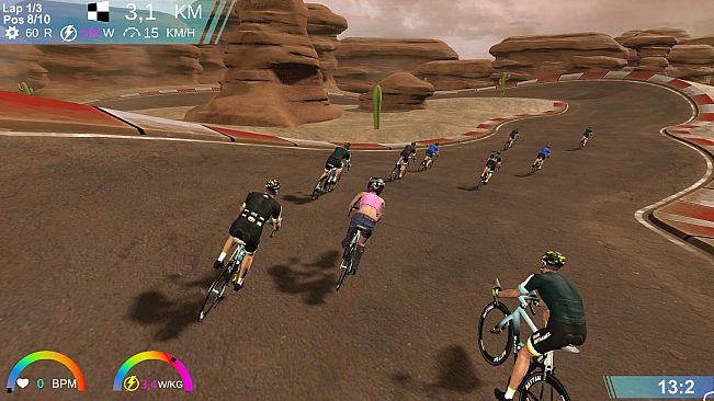 CyclingArcadeRaceSimulator