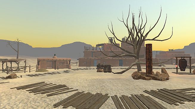 Once upon a time in the Gold Rush VR: shoot and ride