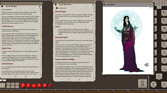 Fantasy Grounds - Fifth Edition Options: Recovery Dice Options (5E)