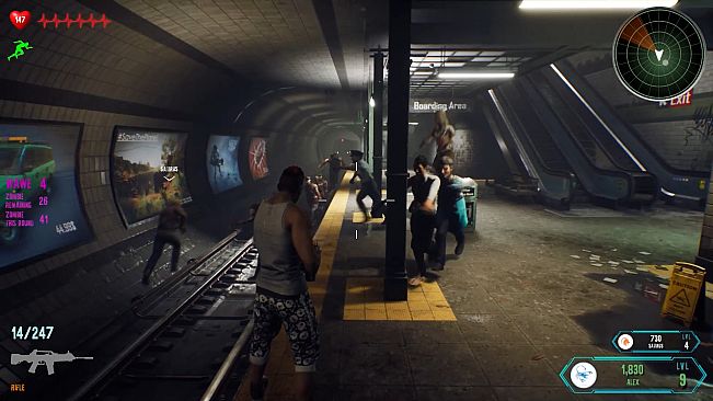 Famished zombies:  Decisive extermination