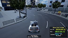 1980s & 90s Style - Retro Track Car Racer