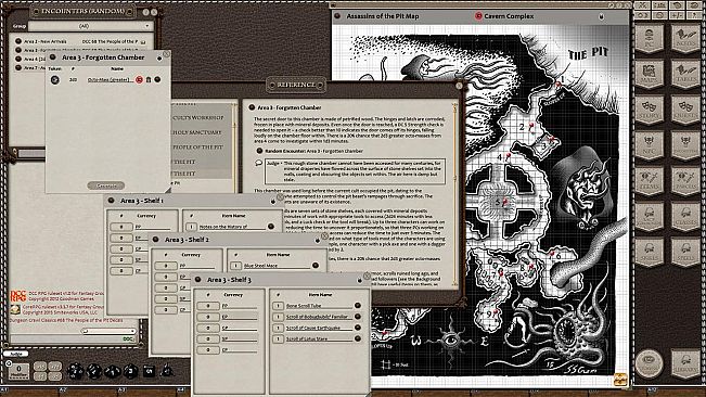 Fantasy Grounds - Dungeon Crawl Classics #68: The People of the Pit (DCC)