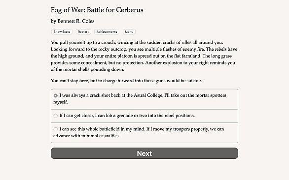 Fog of War: The Battle for Cerberus