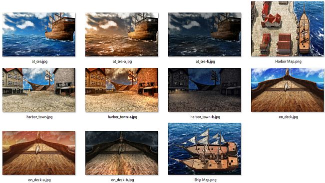 SRPG Studio Ship Material Collection