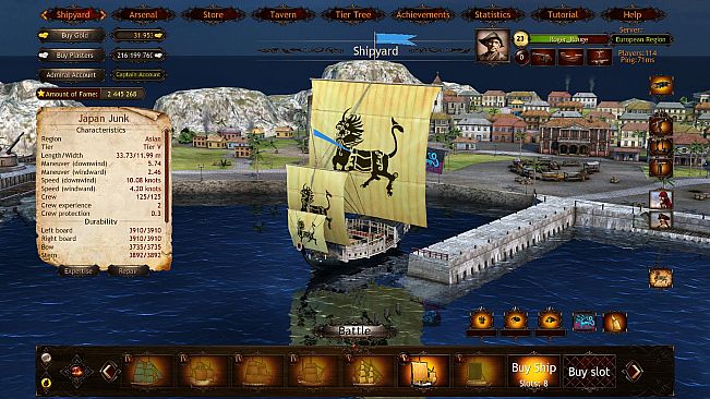 Wind of Luck: Arena - Asian Admiral pack