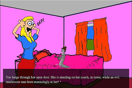 Invasion of the Mushroom Men of Planet Y!