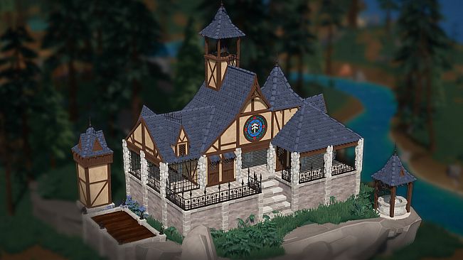 Len's Island - Gothic Building Style