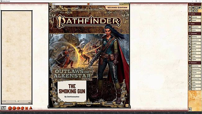 Fantasy Grounds - Pathfinder 2 RPG - Outlaws of Alkenstar AP 3: The Smoking Gun