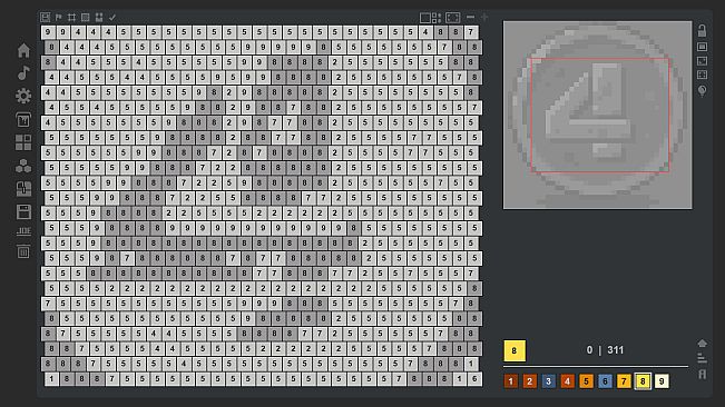 Coloring Game 4 – Mosaic Mode