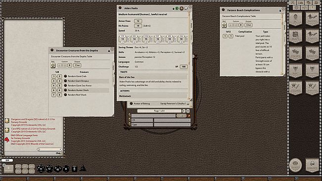 Fantasy Grounds - Ghoul Island Act 1 Voyage to Farzeen