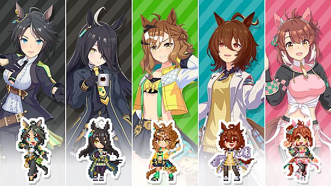 Umamusume: Pretty Derby – Party Dash - DLC Vol. 2 Team ＜Geranium＞