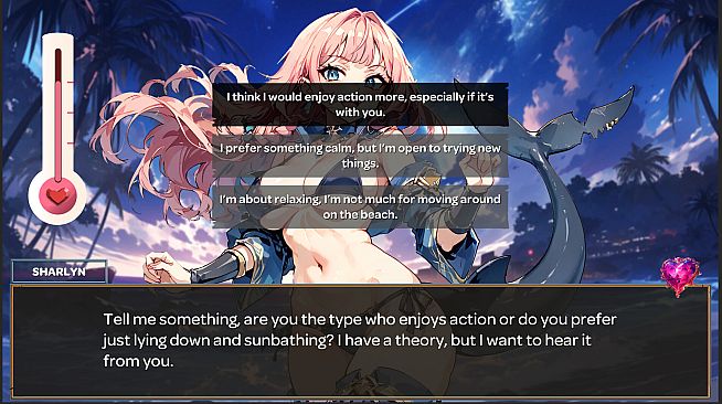 Beach Party to Create the Perfect Anime Girlfriend - DUNGEON OF LOVE