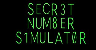 Secret Number Simulator