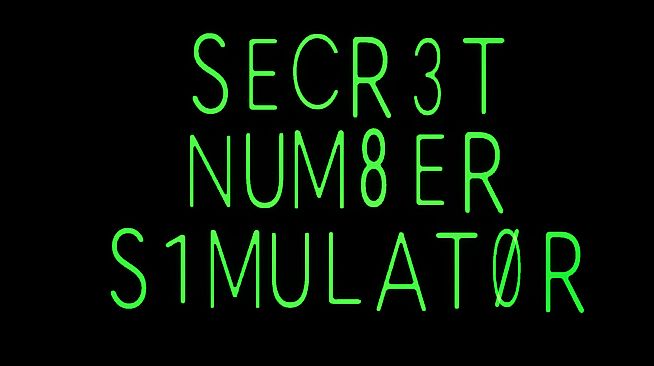 Secret Number Simulator