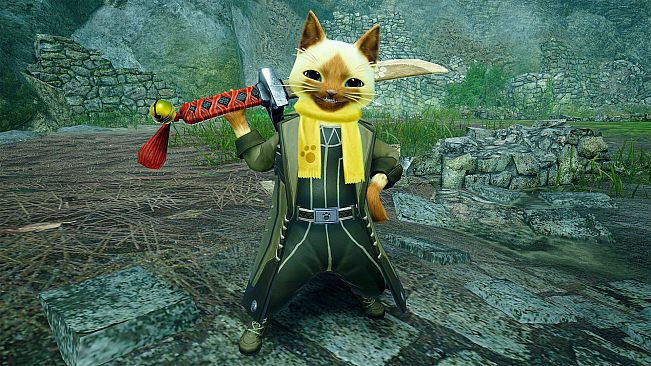Monster Hunter Rise - "Felyne Fall" Palico Layered Armor Set