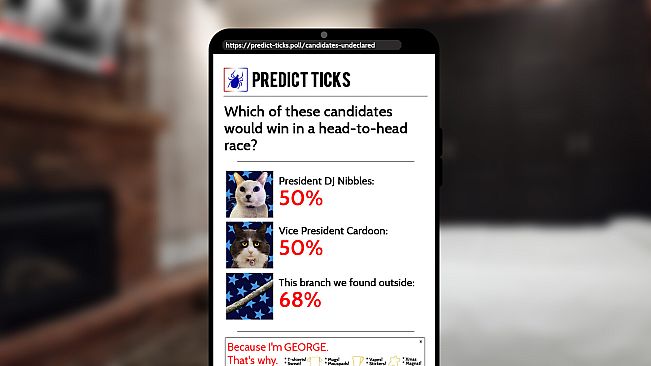 Cat President: 3rd-Rate Candidate