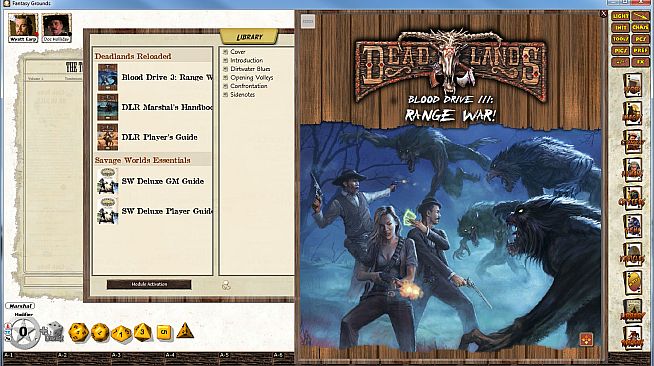 Fantasy Grounds - Deadlands Reloaded: Blood Drive 3