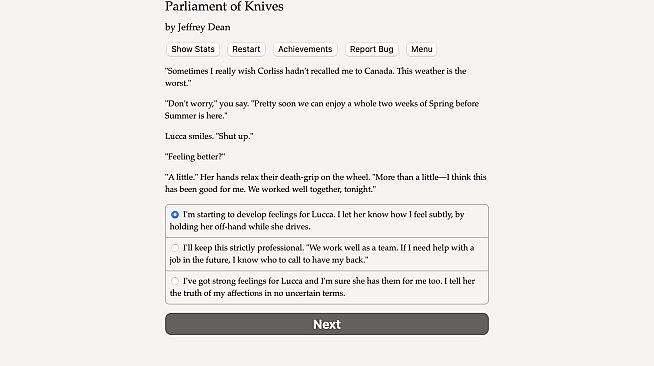 Vampire: The Masquerade — Parliament of Knives — What Stares Back