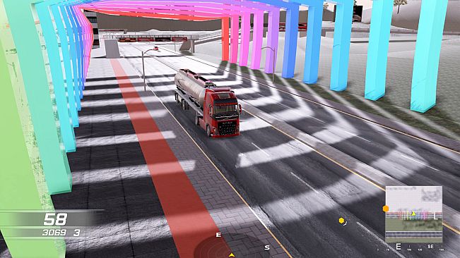 Truck Simulator in City